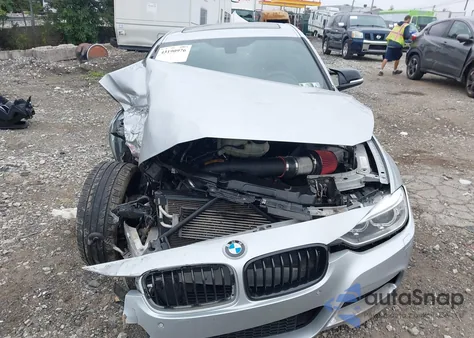 2014 BMW 335 xDrive из США, поврежденный, VIN WBA3B9G57ENR90990